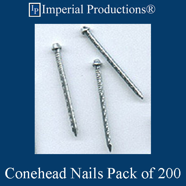 Conehead Nails for Tin - Pack of 200